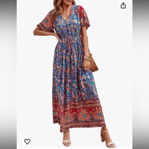 Boho maxi dress